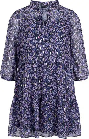Bol.com Zizzi volivia 3/4 tunic dames tunic - maat s (42-44) aanbieding