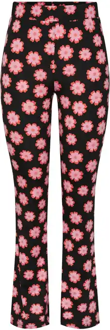 Bol.com Pieces pcnala hw flared pant bc dames broeken - maat m aanbieding