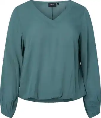 Bol.com Viscose blouse met smok aanbieding