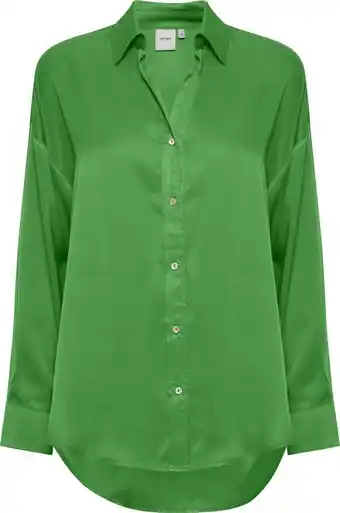 Bol.com Ichi ixstormie satin sh dames blouse - maat 42 aanbieding