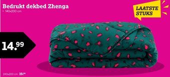 Leen Bakker Bedrukt dekbed Zhenga aanbieding