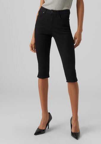 Bol.com Vero moda vmjune mr knickers dnm mix noos dames jeans - maat l aanbieding