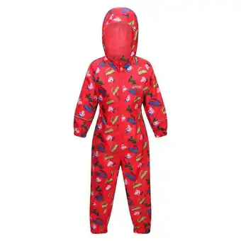 Decathlon Baby pobble peppa pig puddle suit (echt rood) aanbieding