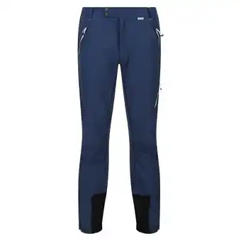Decathlon Bergwandelbroeken, heren (maanlicht denim) aanbieding