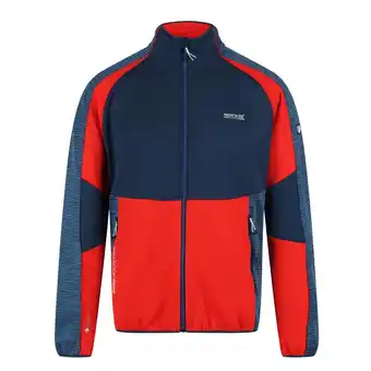 Decathlon Heren yare v marl zachte shell jas (moonlight denim/imperial blue) aanbieding