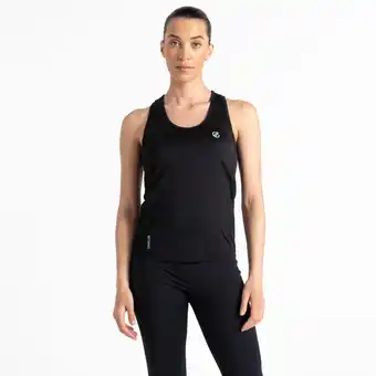 Decathlon Modernize mouwloze fitnessvest voor dames - zwart aanbieding