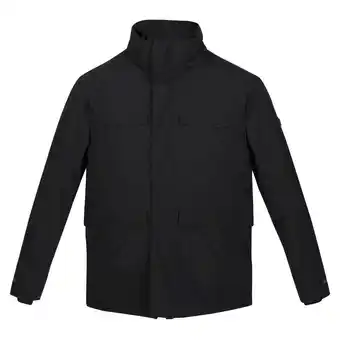 Decathlon Heren edin waterdichte jas (zwart) aanbieding