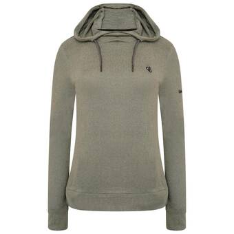Decathlon Out & out overhead wandelfleece voor dames - groen aanbieding