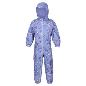 Decathlon Kinder/kinder peppa pig bloom waterdicht plassenpak (lila bloei) aanbieding