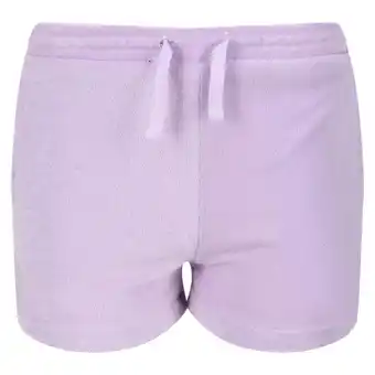Decathlon Meisjes dayana badstof casual korte broek (pastel lila) aanbieding