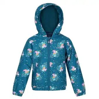 Decathlon Kinderen/kinderen muddy puddle peppa pig fairy gewatteerd jasje (gulfstream) aanbieding