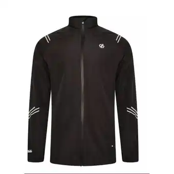 Decathlon Illume pro waterdichte jas voor volwassenen (zwart) aanbieding