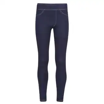 Decathlon Meisjes abbeline legging (indigo denim) aanbieding
