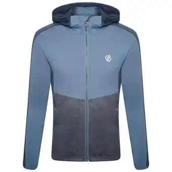 Decathlon Hastily core stretch wandelfleece met volledige rits voor kinderen - grijs aanbieding