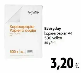 Colruyt Everyday kopieerpapier a4 aanbieding
