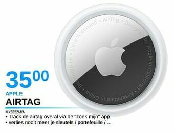 Derco Systems Apple airtag aanbieding