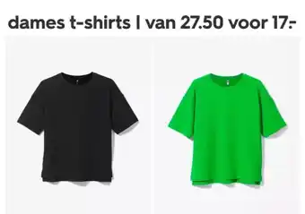 HEMA Dames t-shirts aanbieding