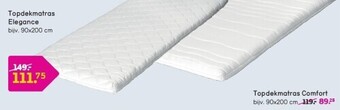 Leen Bakker Topdekmatras elegance aanbieding