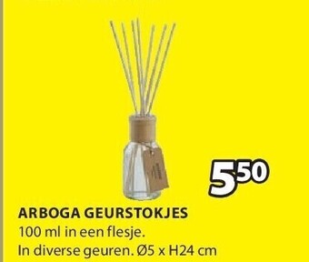 Jysk Arboga geurstokjes aanbieding