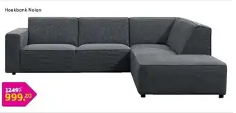 Leen Bakker Hoekbank nolan aanbieding
