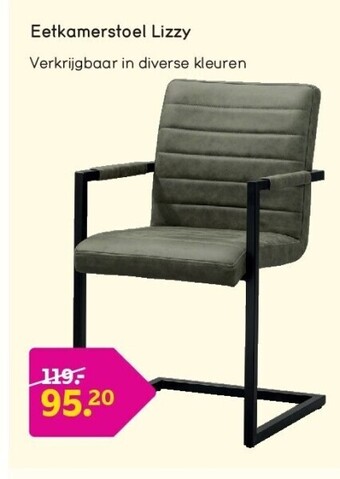 Leen Bakker Eetkamerstoel lizzy aanbieding