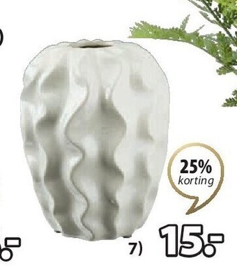 Jysk Alexander vaas aanbieding