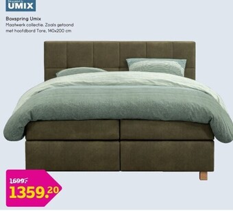 Leen Bakker Boxspring umix aanbieding