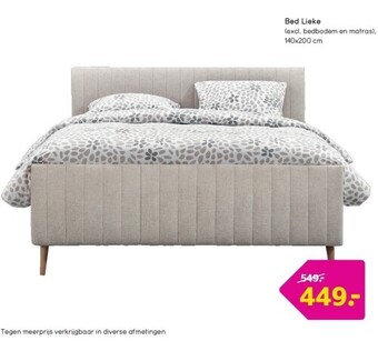Leen Bakker Bed lieke aanbieding