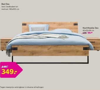Leen Bakker Bed dex aanbieding