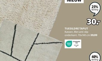 Jysk Odon tapijt aanbieding