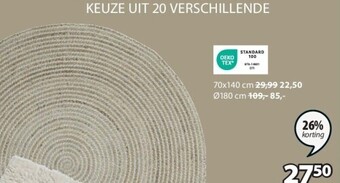 Jysk Sandeltre tapijt aanbieding