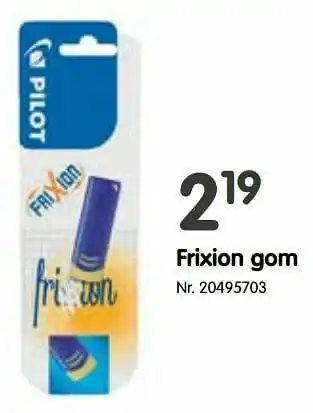 Frixion gom