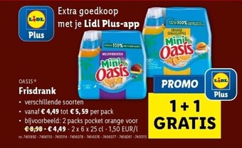 Lidl Frisdrank aanbieding