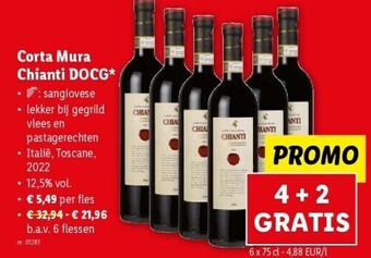 Lidl Corta mura chianti docg aanbieding