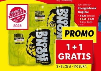 Energiedrank tropical