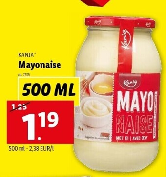 Lidl Mayonaise aanbieding