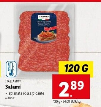 Lidl Salami aanbieding