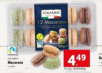 Lidl Macarons aanbieding