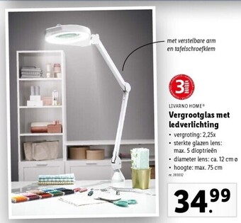Lidl Vergrootglas met ledverlichting aanbieding