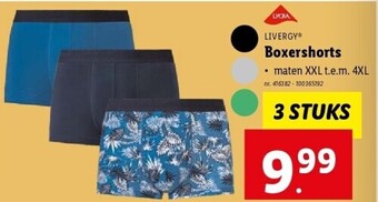 Lidl Boxershorts aanbieding