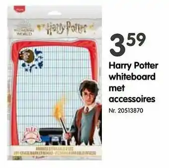 Fun Harry potter whiteboard met accessoires aanbieding
