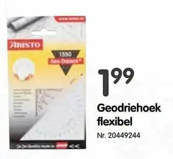 Geodriehoek flexibel