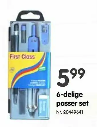 6-delige passer set