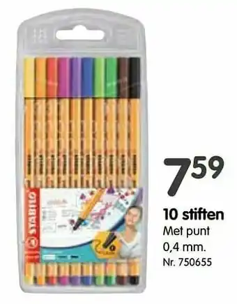 Fun 10 stiften aanbieding