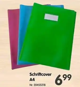 Fun Schriftcover a4 aanbieding