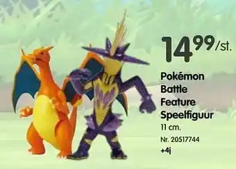 Fun Pokémon battle feature speelfiguur aanbieding