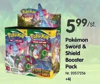 Pokémon sword + shield booster pack