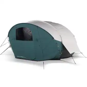 Decathlon Bubbeltent air seconds skyview polykatoen opblaasbaar 2 personen 1 slaapcompartiment aanbieding