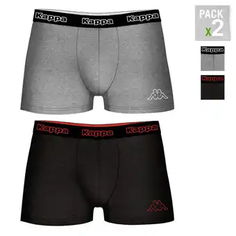 Decathlon Pack 2 kappa slips grijs / antraciet modellen aanbieding