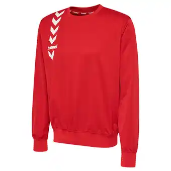 Decathlon Rood hummel® sweatshirt 100% polyester aanbieding